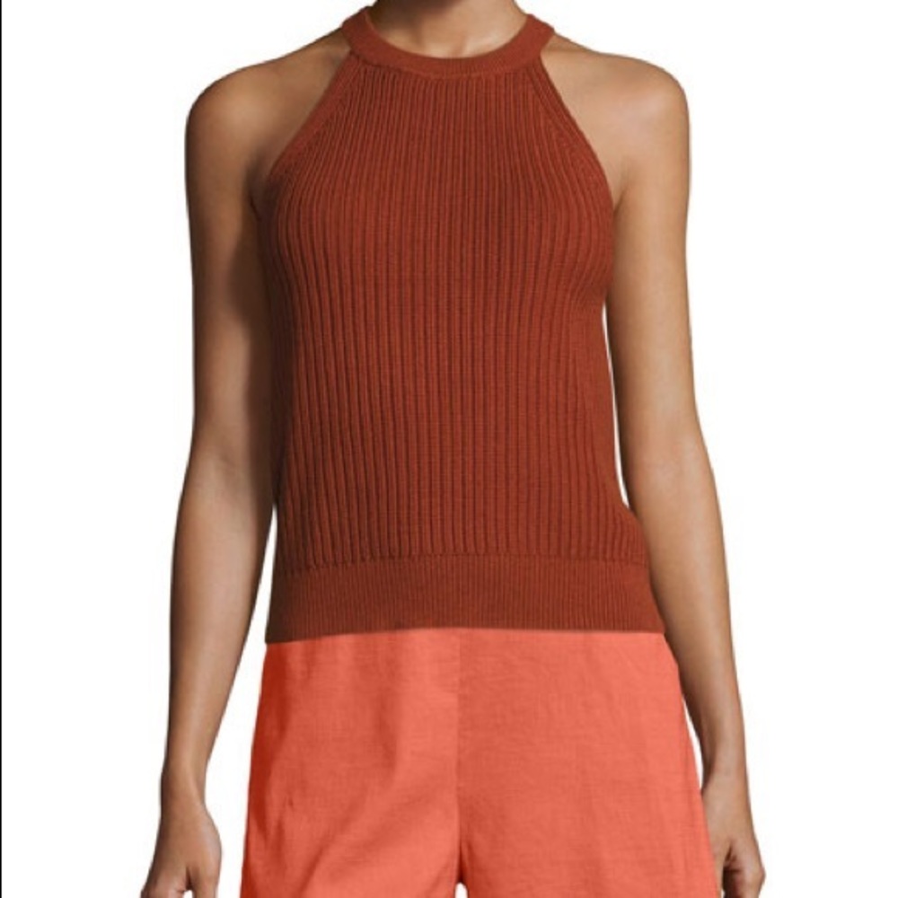 Theory knit tank/halter top